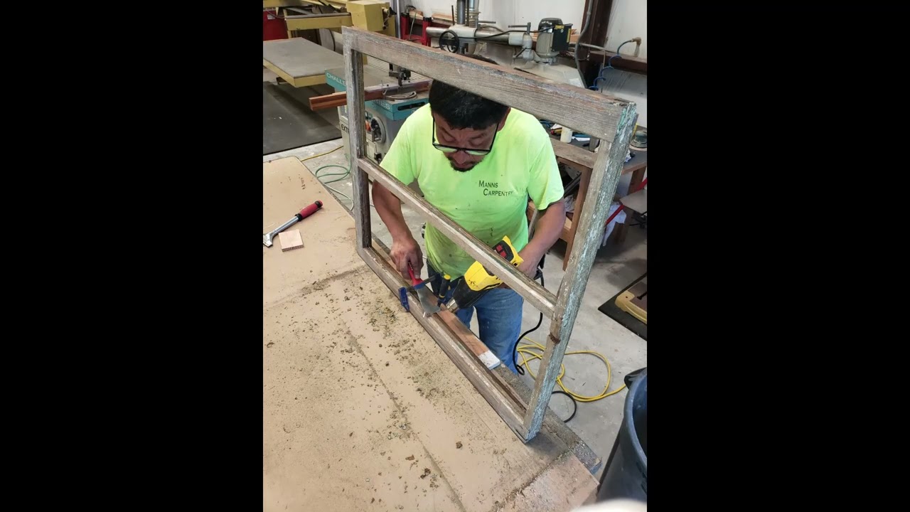 Window Restoration Nixon House YouTube