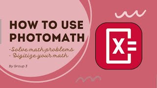 PHOTOMATH Tutorial for Beginners (step-by-step) screenshot 5