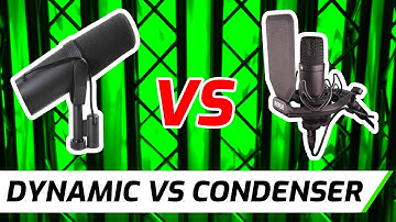 Dynamic vs Condenser Microphones | What
