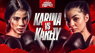 Karely Ruiz Vs Karina Garcia Stream Fighters 4 Pelea Completa