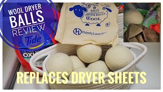 Wool Dryer Balls Fabric Softener Replacement Review