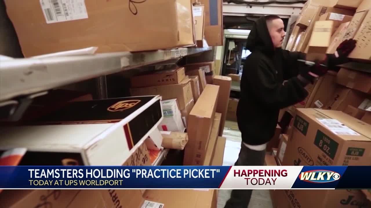 UPS union workers to walk picket line in Louisville as preparation for ...