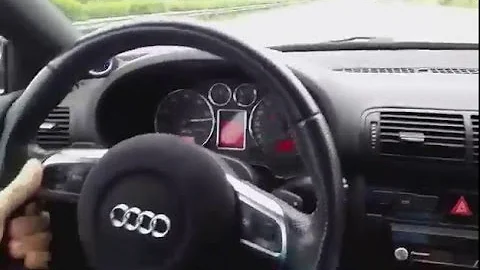 Audi S3 1.8T big turbo acceleration 100-200 +400hp