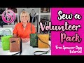 Sew a Volunteer Pack