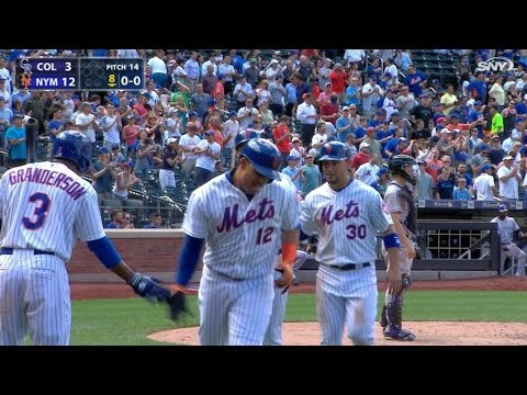 8/13/15: Mets rout Rockies to complete sweep