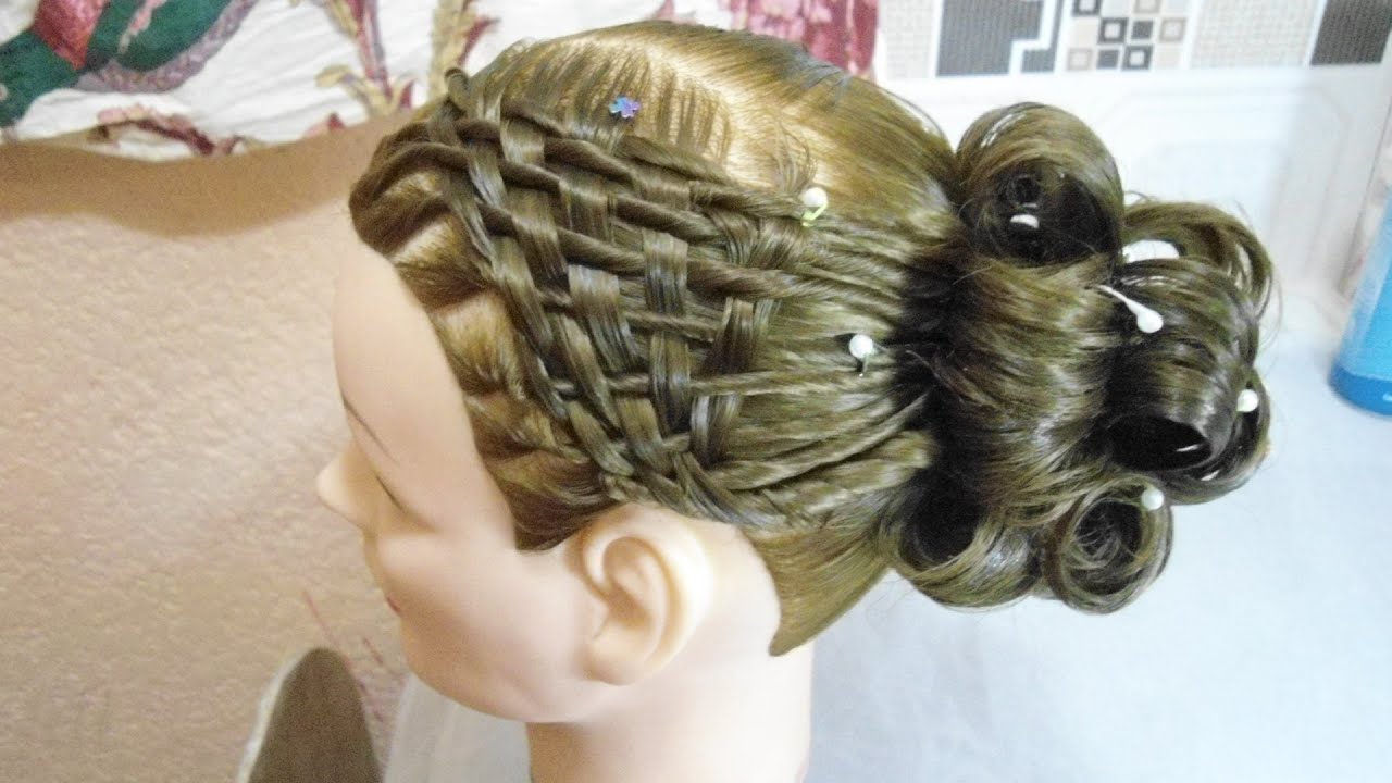 Petatillo con dorsales para niña/ Hairstyle petatillo with 