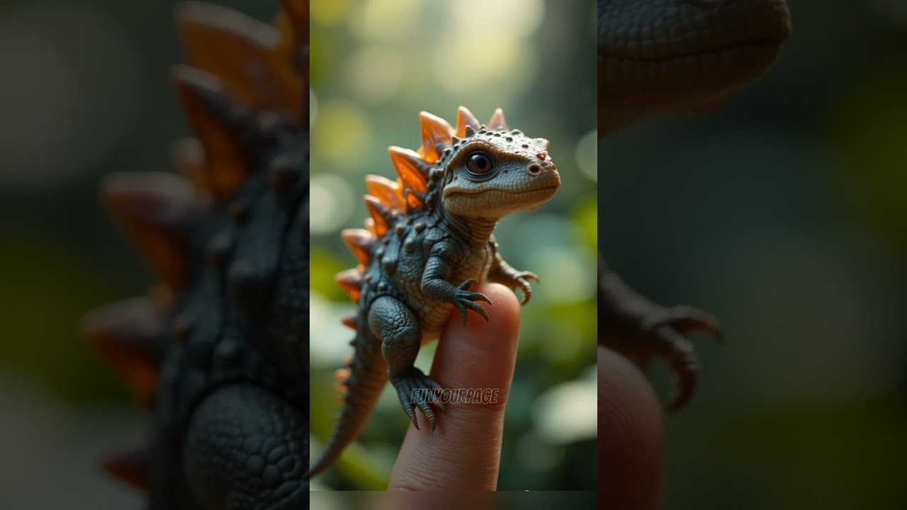 Cutest Palm-Sized Dinosaur You’ve Ever Seen! 😍 