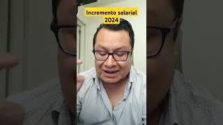 INCREMENTO SALARIAL 2024 #shorts #jamesuchiha #soydocente