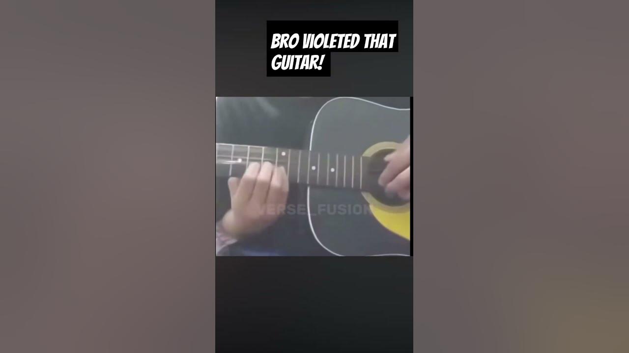 Bro Violated That Guitar #music #makethisvideoviral #guitar