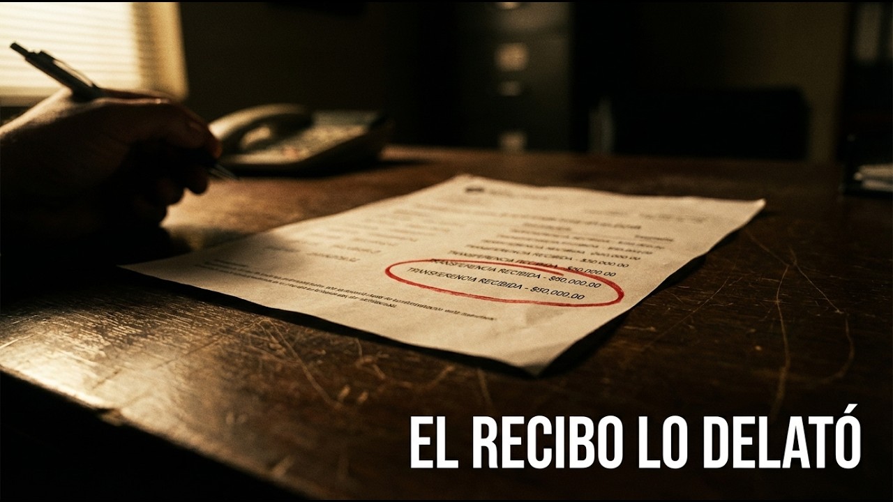 Confiaba en él  Hasta que vi la transferencia