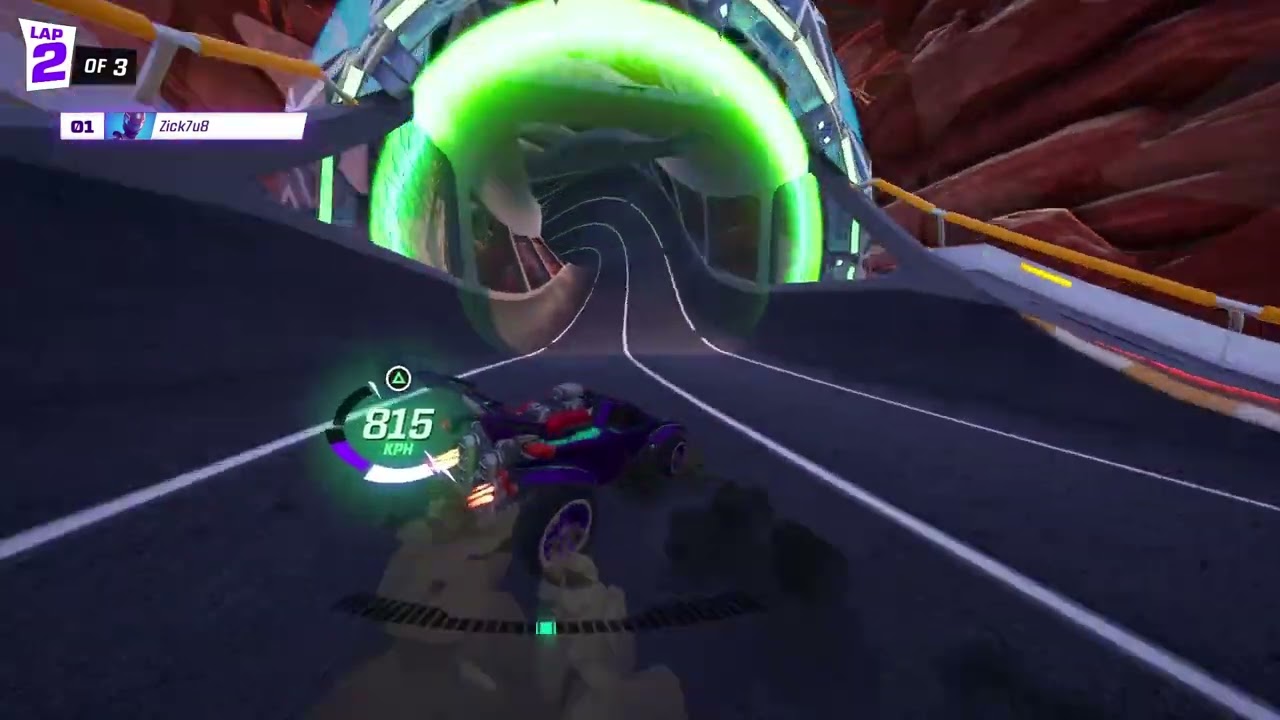 [Fortnite Rocket Racing] Sidewinder Previous World Record 