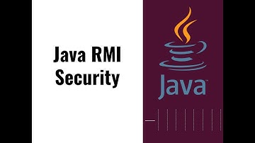 06 - Security in Remote Method Invocations (RMI) in Java