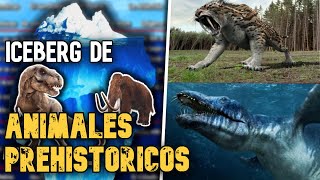 EL ICEBERG DE LOS ANIMALES PREHISTORICOS MAS TERRORIFICOS