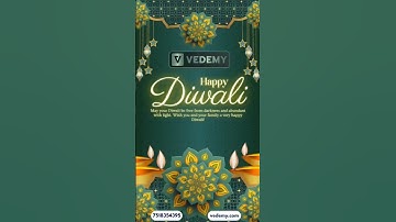 Happy Diwali from All Vedemy Team | #vedemy #csirnetlifescience #csir #lifescienceexam #gate #dbt