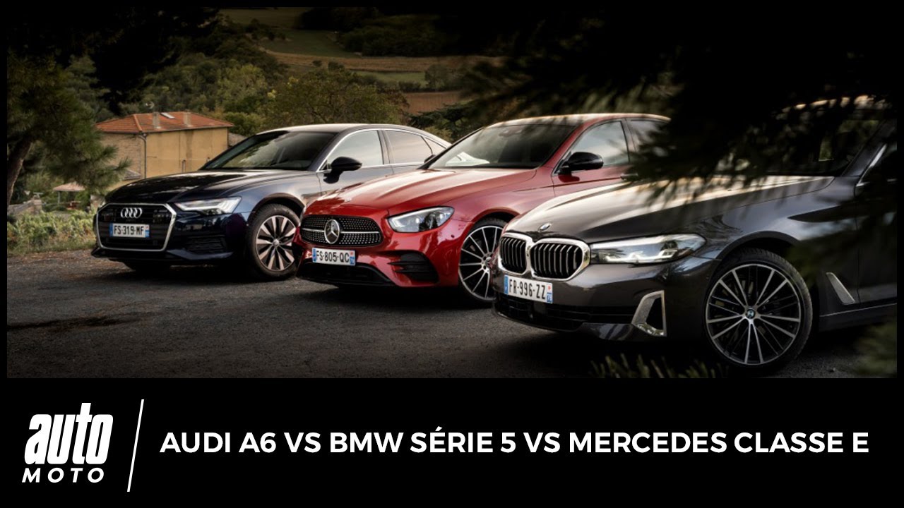 Audi A6 vs BMW Série 5 vs Mercedes Classe E : retour vers le futur ...