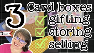 Great gift giving idea or perfect for craft fairs Boxes that showcase your beautiful work