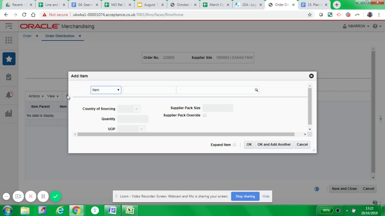 Create Order - YouTube