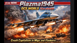 Su-27 Action in GS or  Contention 🔴 Live | DCS World