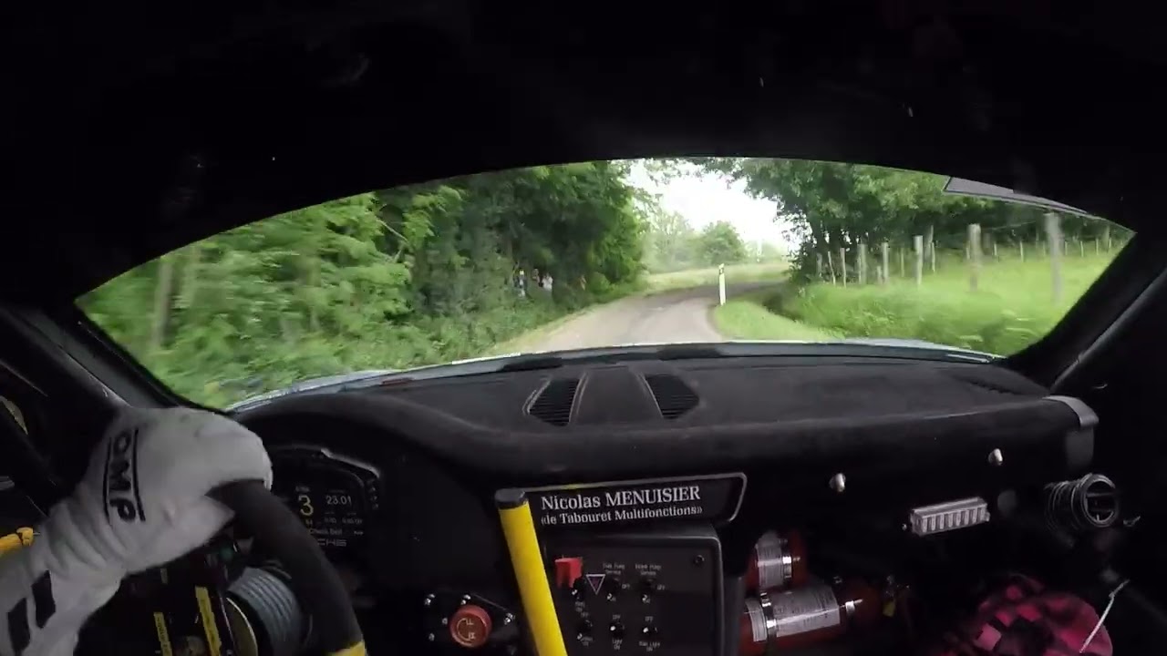 RALLYE VAL D'ORAIN 2025 ES5 BARBIER GHISLAIN ET SABRINA