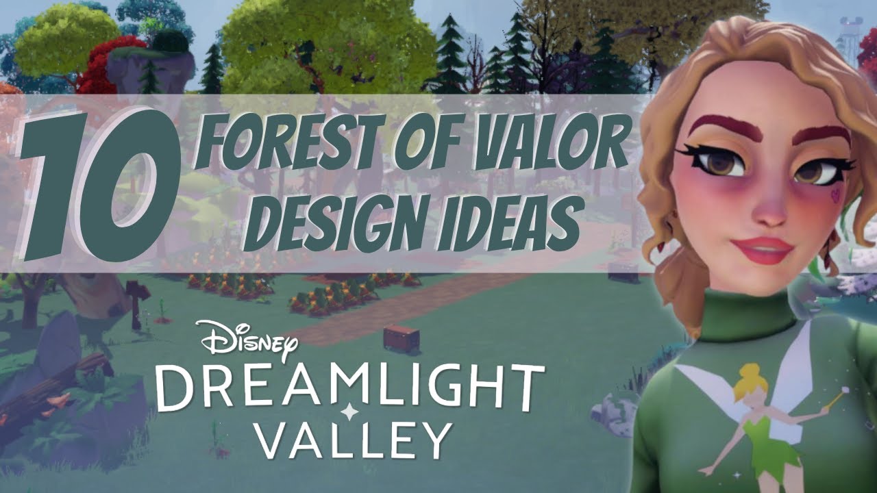 10 Design Ideas For THE FOREST OF VALOR Disney Dreamlight Valley 10-design-ideas-for-the-forest-of-valor-disney-dreamlight-valley