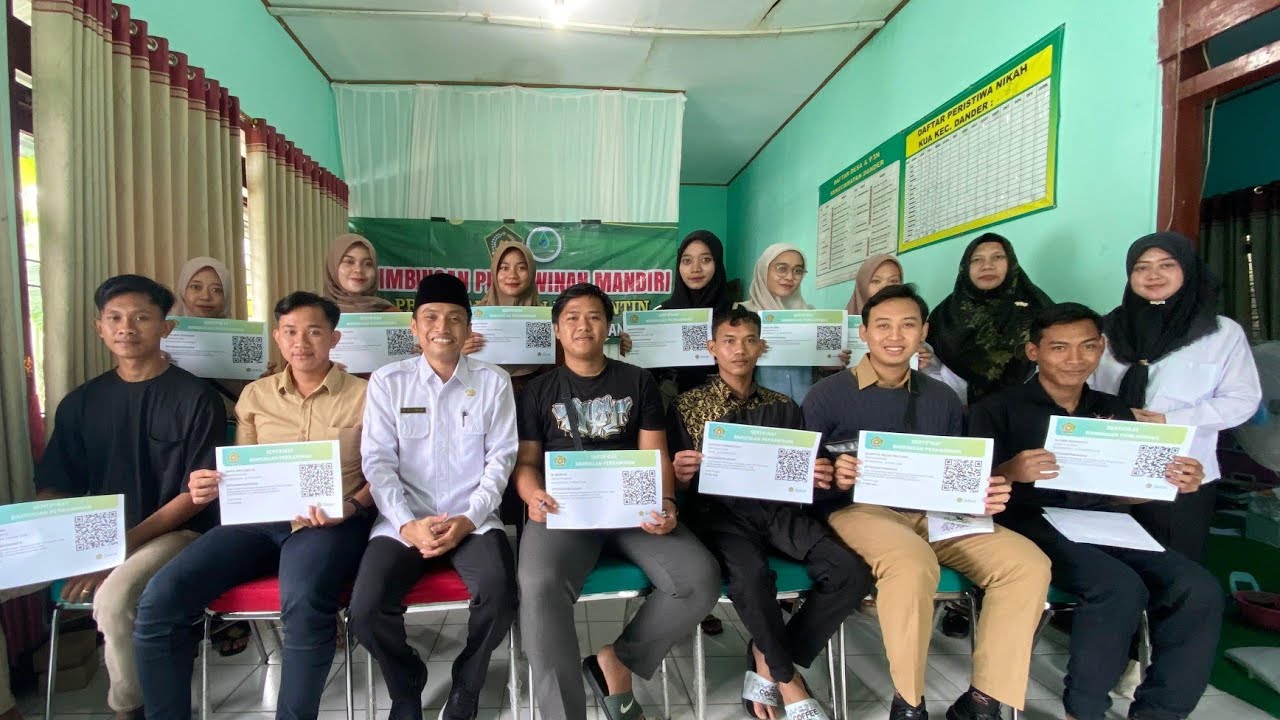 Bimbingan Perkawinan Mandiri !! KUA Kec. Dander  [27/05/2025]