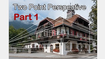 two point perspective part 1 - how to find vanishing points
