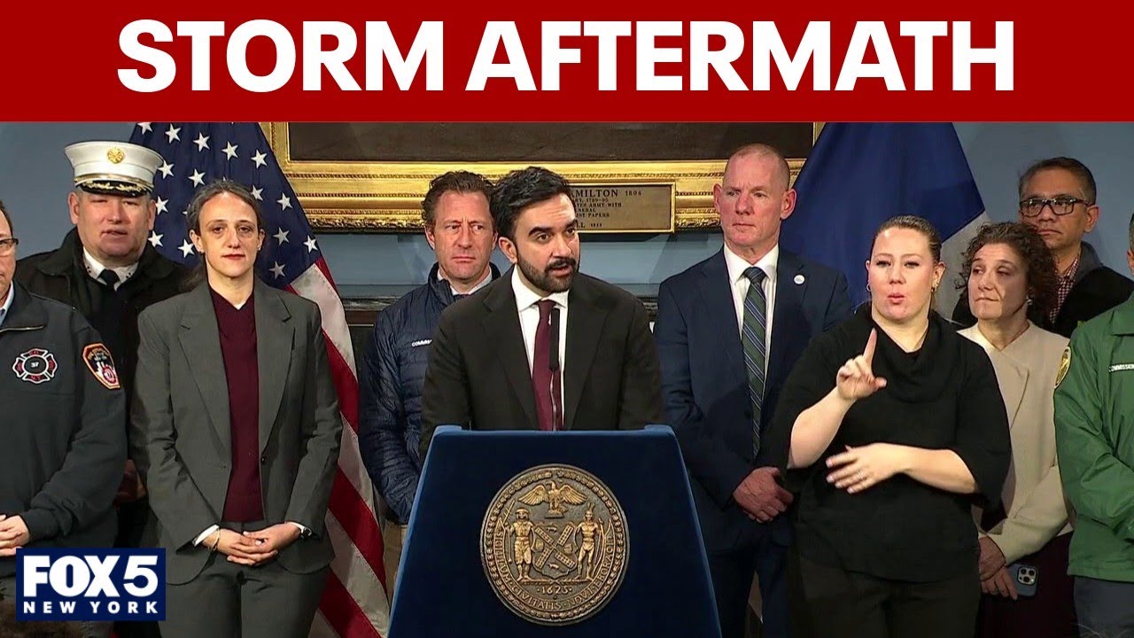 FULL: Mamdani on response after NYC winter storm