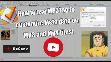 How to use MP3Tag to customize Meta data on Mp3 and Mp4 files!