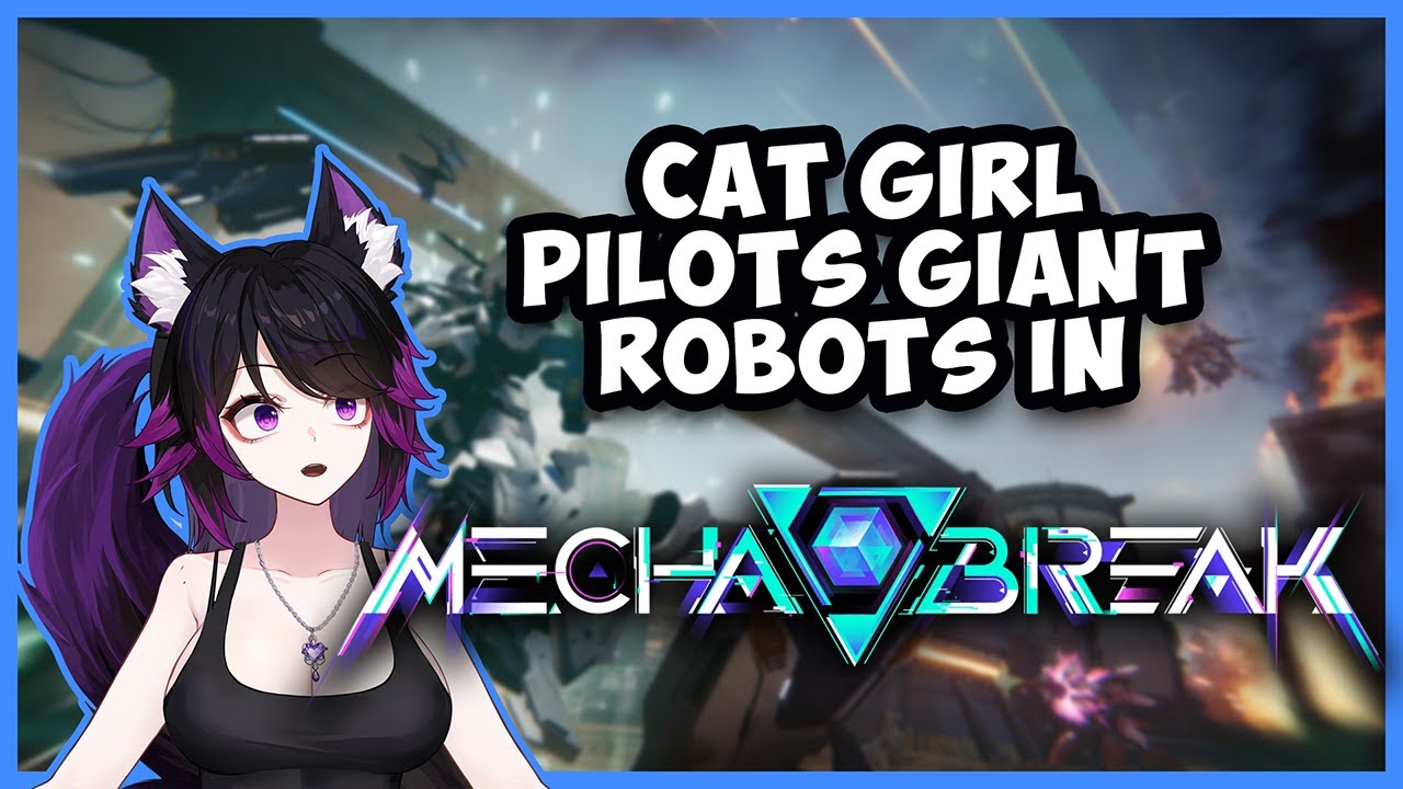 Cat Girl Puts On Skin Tight Suit And Pilots A Mech