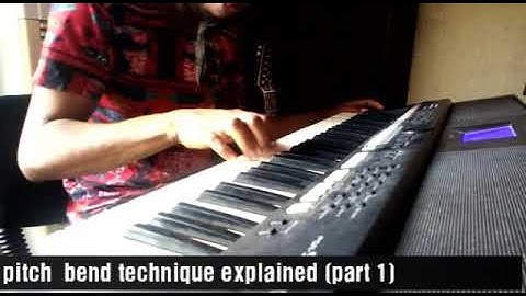 How to use the pitch bend(part1)