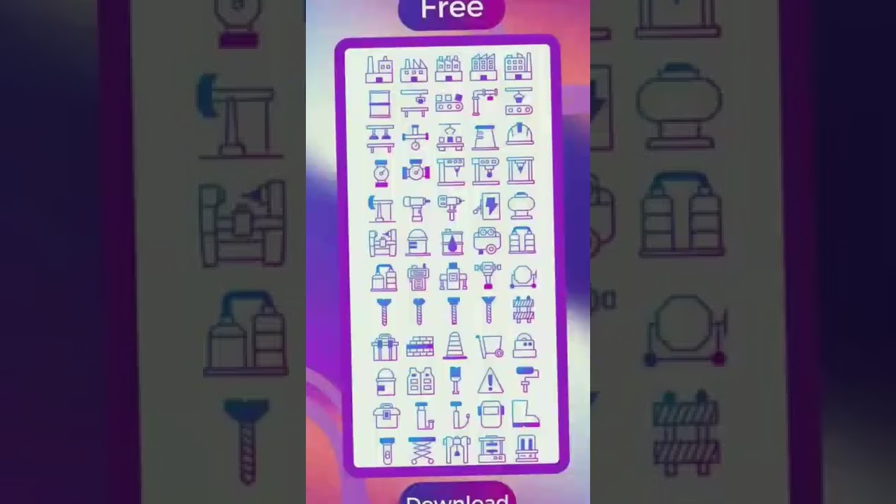 Industry Icons Design 