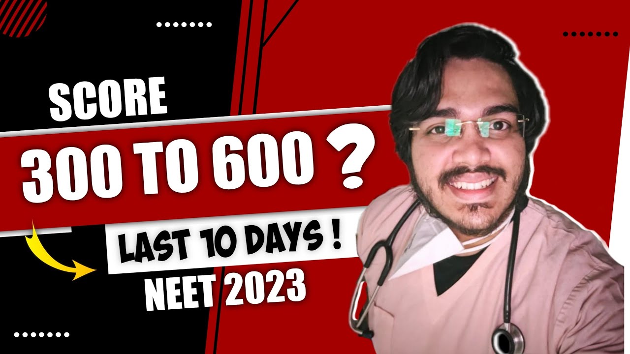 It's NOT Possible to Crack NEET in Just Last 10 Days! Dr Aman Tilak