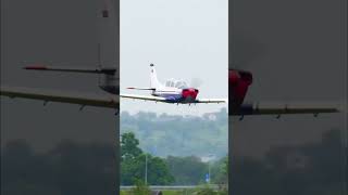 Serbia Air Force Utva 95 Lasta High Speed Low Pass over Valjevo Airfield 🤩 #aviation #vojskasrbije