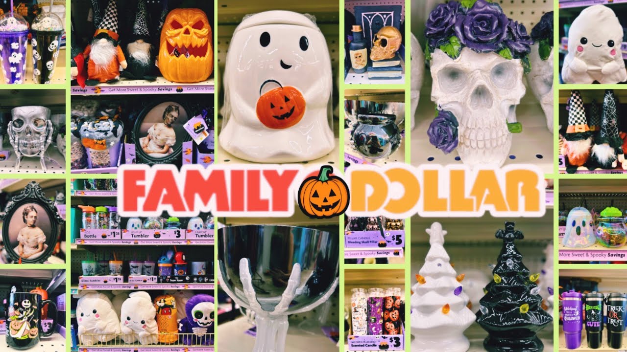 FAMILY DOLLAR HALLOWEEN 2025 SHOP WITH ME!! CHEAPER THAN DOLLAR TREE!! HAUNTINGLY SPOOKY DEALS!!