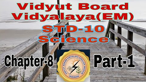 863.Std-10, Science, Chapter-8, Part-1 |  Vidyut Board Vidyalaya | BHAGYESH THAKKAR