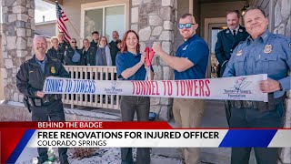 Tunnel to Towers completes renovation, pays off mortgage for Colorado Springs police officer injured