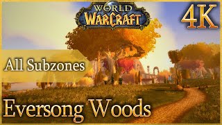 Eversong Woods (Silvermoon) - Ambient & Zone Music | WoW - Eastern Kingdoms | 4K 60fps