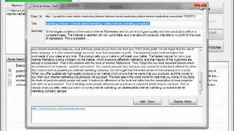 Backlink Software - Easy Seo Article Directory Submitter