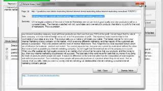 Backlink Software - Easy Seo Article Directory Submitter