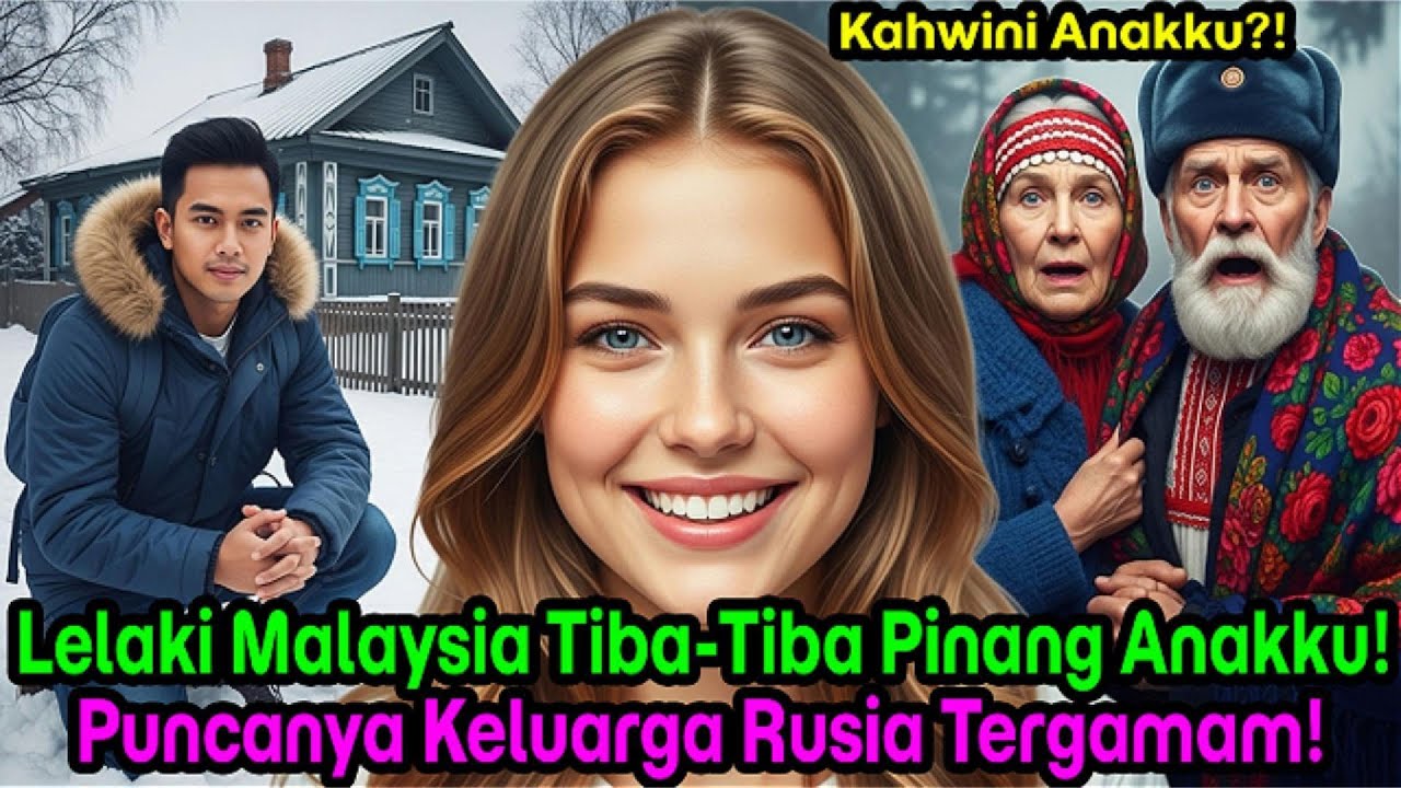 Keluarga Rusia terkejut! Lelaki M'sia pinang gadis 29 tahun, ini sebabnya.