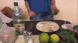 Cooking Chicken Ceviche