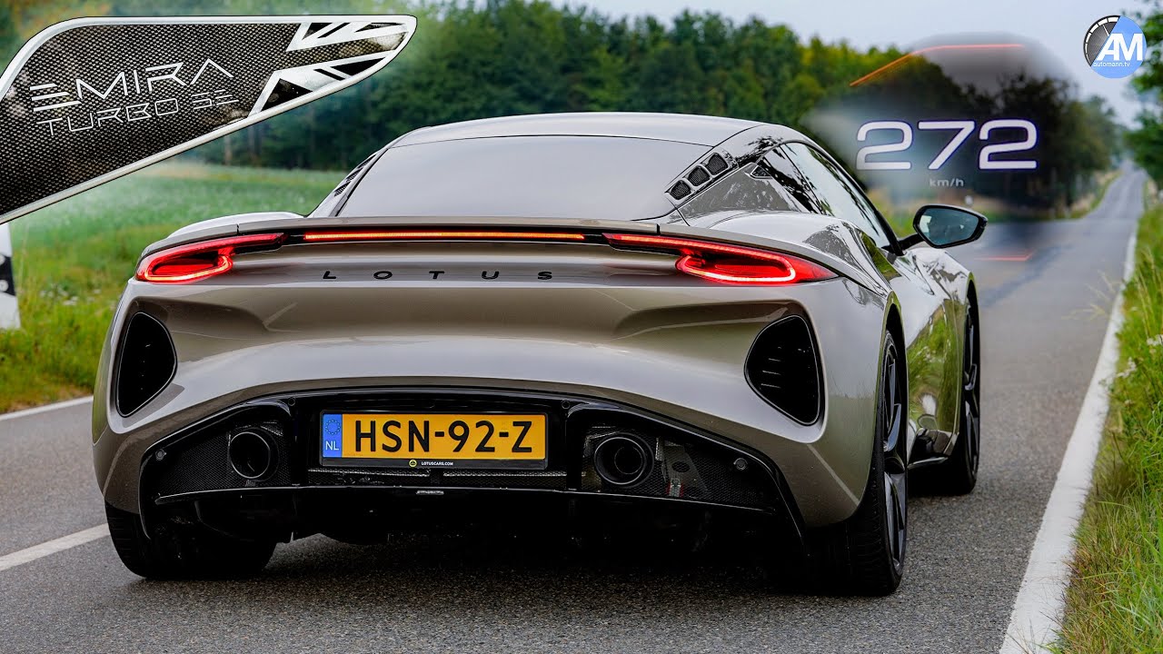 NEW! Emira Turbo SE (400hp)| 0-100 & 100-200 km/h accelerations🏁| by Automann in 4K