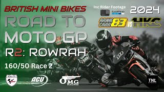 BMB 160/50 Round 2 - Race 2 [@BritishMinibikesBMB 2024]
