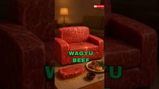 “Would You Sit on a Sofa Made of Food? 🍝🥩” #funny #animeshorts #creativeanimation #ai