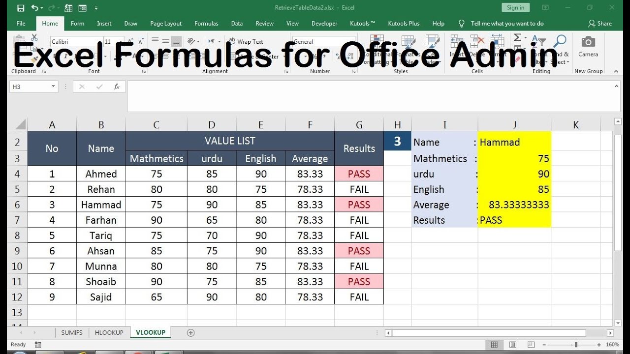 assignment for advanced excel