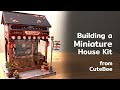 Building the Choshi no Shitamachi Japanese Miniature Kit from CuteBee - Cozy Crafting ASMR