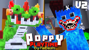 Best Addon: Poppy Playtime By MeBesm V2 | Minecraft BE