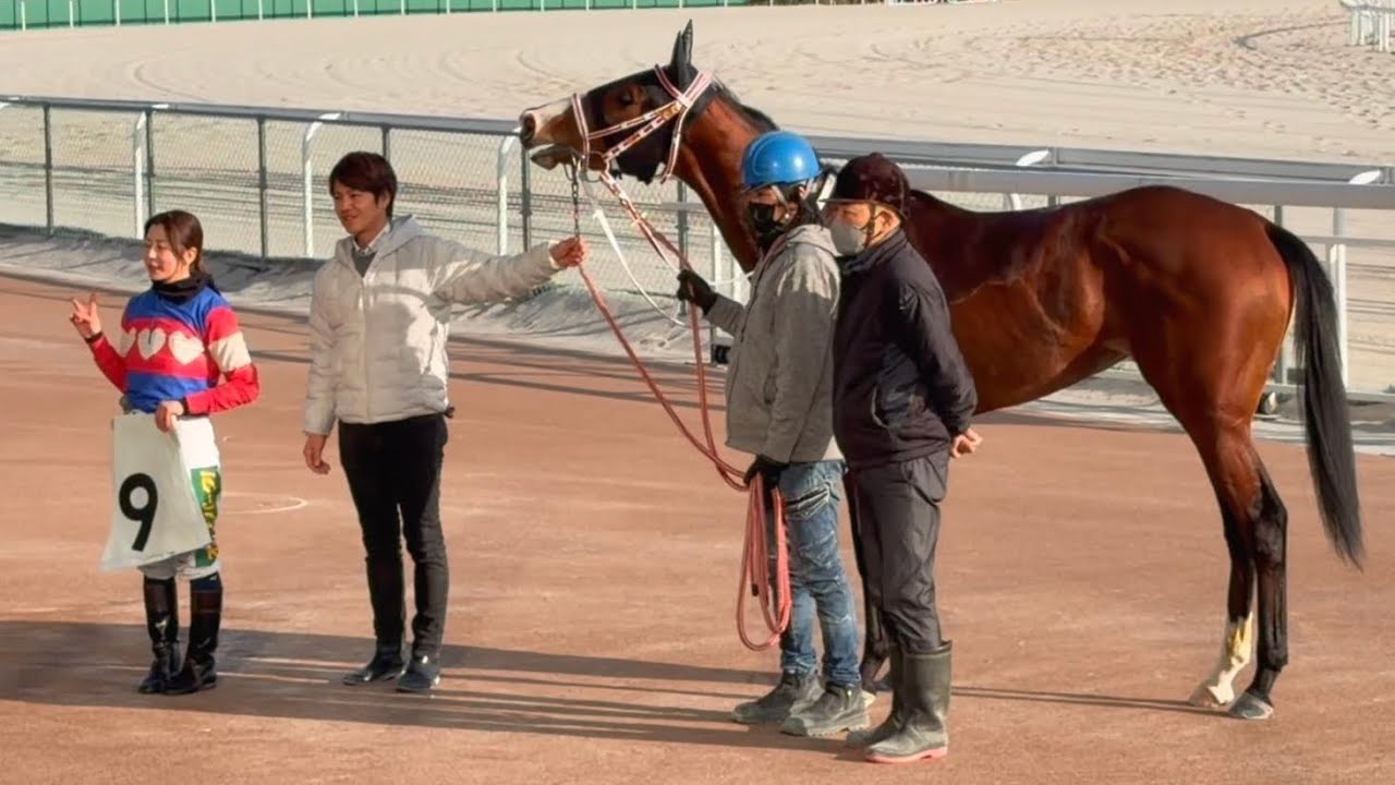 【現地撮影】2026年1月26日名古屋競馬場2Rハッピーアシュレイ＆木之前葵騎手優勝