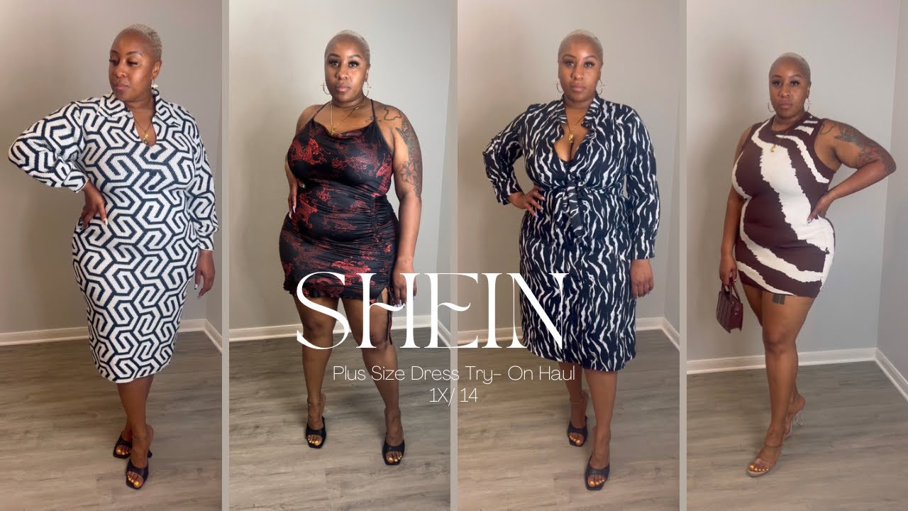 Plus Size SHEIN Try On Haul - Dresses Only, Size 1X/14