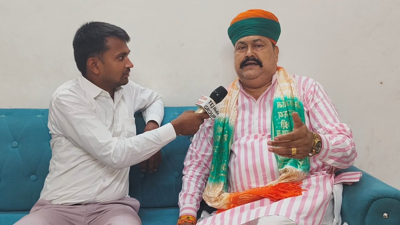 Kotputli विधायक हंसराज पटेल का विकास कार्यों को लेकर ज़ोरदार इंटरव्यू ,स्व राजेश पायलेट आदर्श रहेंगे